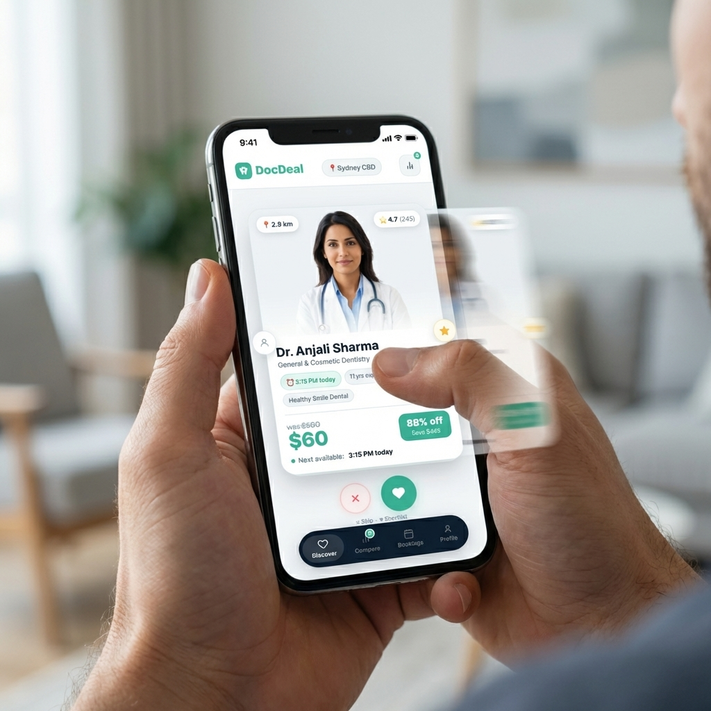 DocDeal app in-hand interaction thumbnail